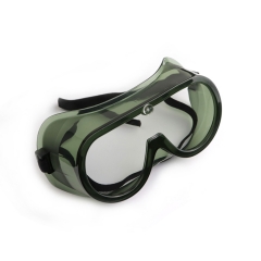 Customized transparent goggles with clear lenses for safety and epidemic prevention