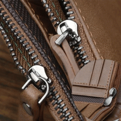 Leather wallet zippers are suitable for metal electroplated zippers of clothing and wallets