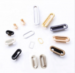 China Button Factory High Quality Custom Shape Metal Eyelet Brass Eyelet Grommet For Garment And Shoes