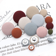 Sewing Metal Manualidades Buttons Diy Accessories Aluminum Button for Clothing Decorative Colorful Cloth Buttons