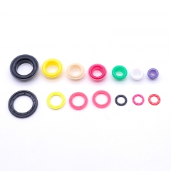 Factory Wholesale Customized Eco-friendly Round Oval plastic gromments with washer and Eyelet