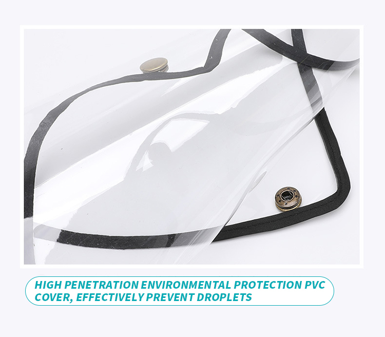 Medical protective mask isolation face mask to prevent fog and splash