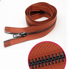 Double closed tail metal zipper high-end custom Y tooth metal zipper