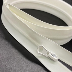 No.3 No.5 nylon waterproof zipper special protective suit white nylon waterproof code in stock