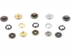 High quality wholesales customize color five prong buttons for clothing