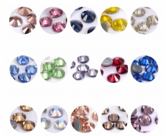 New design hot drilling DIY shiny rhinestones and diamond nail art glass bling crystal decorative rhinestone