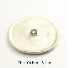 Fashion Custom Logo Metal Shank Buttons For Garment Accessories