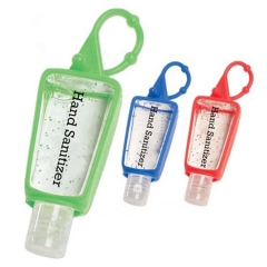 30ml 50ml cute hand sanitizer bottle Silicone gel holder for travel