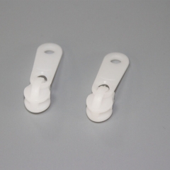 Custom #7 Non lock Plastic Zipper Slider Puller for Nylon Zips