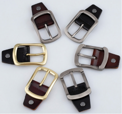 High Quality Wholesale custom Fashion Style Strap Belt Adjust Pin Buckle Metal Buckle for Belt