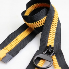 Factory Direct Sale Multi-colors Coating Long Chain Custom Resin Zippers Zips For Bags Garment