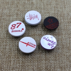 2021 Custom Made Engraving 17mm 18mm Garment Metal Alloy Jeans Button