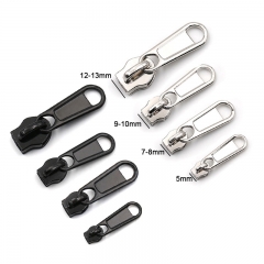 Metal Zipper Pull Universal Double-sided Nylon Zipper Pull Replacement For Luggage Mosquito Net Clothes Fix Repair