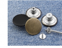 Jeans Removable Buttons for Clothing Metal Snaps for Clothes DIY Pants Waist Adjustment Nail-free Buttons Screw Buttons