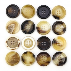 Imitation Horn Coat Sewing Buttons For Clothing Sweater Cardigan Decorative Button Garment Accessorie Wholesale 15-30.5mm