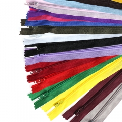 20cm Colorful Nylon Coil Zippers Tailor for Trousers Clothing Close-End Garment Bags DIY Crafts For Home Sewing Supplies