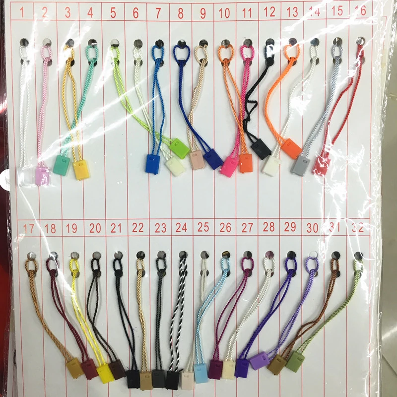 Clothing Tag Rope 32 Colors Cords Polyester Hanging Tablets for Garment Bag Tags Cards, DIY Clothing Lables Accessories