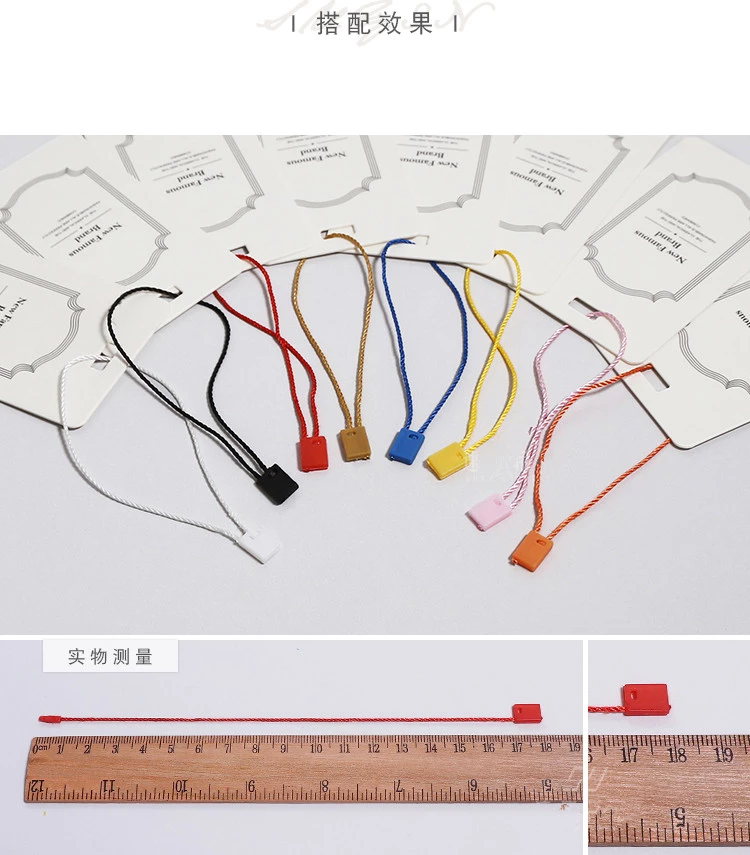 Clothing Tag Rope 32 Colors Cords Polyester Hanging Tablets for Garment Bag Tags Cards, DIY Clothing Lables Accessories