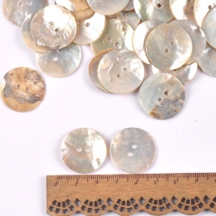 Natural Mother Of Pearl Shell Decorative Button For Clothing Sewing Accessories Scrapbooking DIY Crafts Garment Decoration