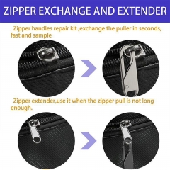 WYSE Fashion repair kits lightning Metal zipper puller for Zipper Slider DIY Sewing Craft sewing Kits Metal Zip
