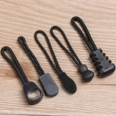 WYSE Replacement Clip Broken Buckle for Bag Suitcase Tent Backpack Zipper Pull Puller End Fit Rope Tag Fixer Zip Cord Tab
