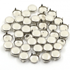 WYSE 4 Claw Rivets Square/Round Metal Spike Studs Pyramid Rivets For Garment Accessories