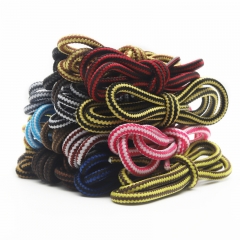 WYSE 45-72" Heavy Duty and Durable Round Boot Laces Shoelaces for Boots Work Sneakers Hiking Walking Construction Safety Shoes