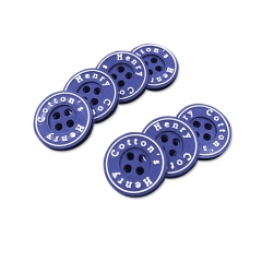 WYSE 2/4 Holes Soft Silicone Plastic Fancy Clothing Button Buttons For Clothes Bag Garment Accessories