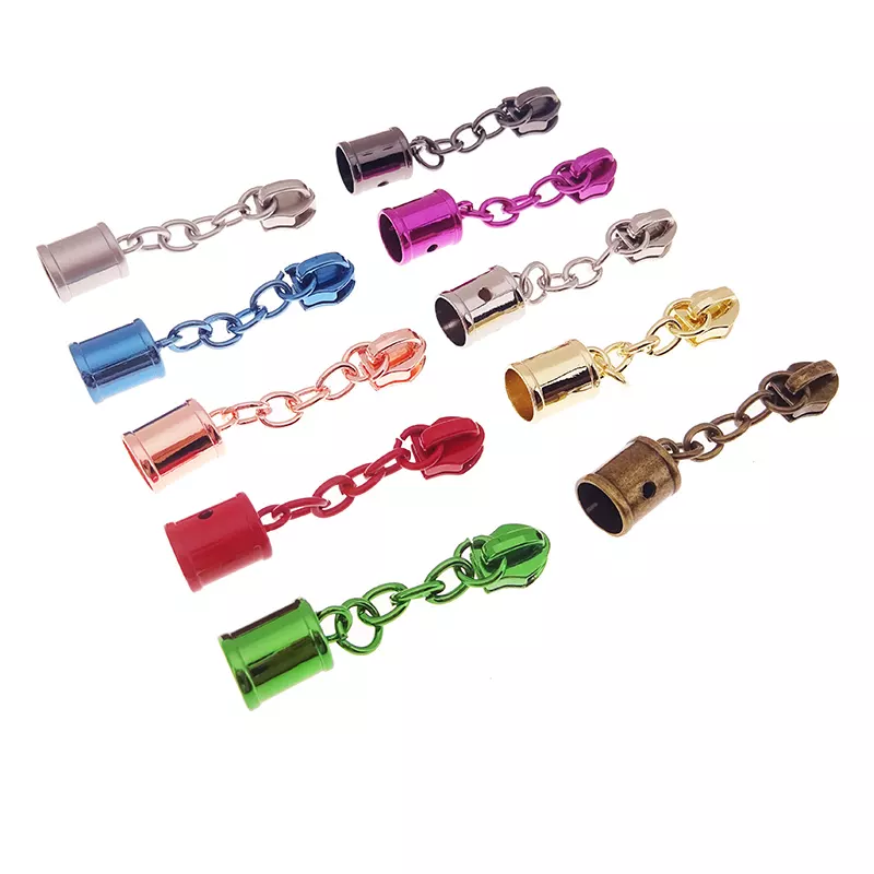WYSE Zipper Slider Rainbow Decorative Metal Personalized Zipper Puller Custom Shape Zipper Pulls Sliders