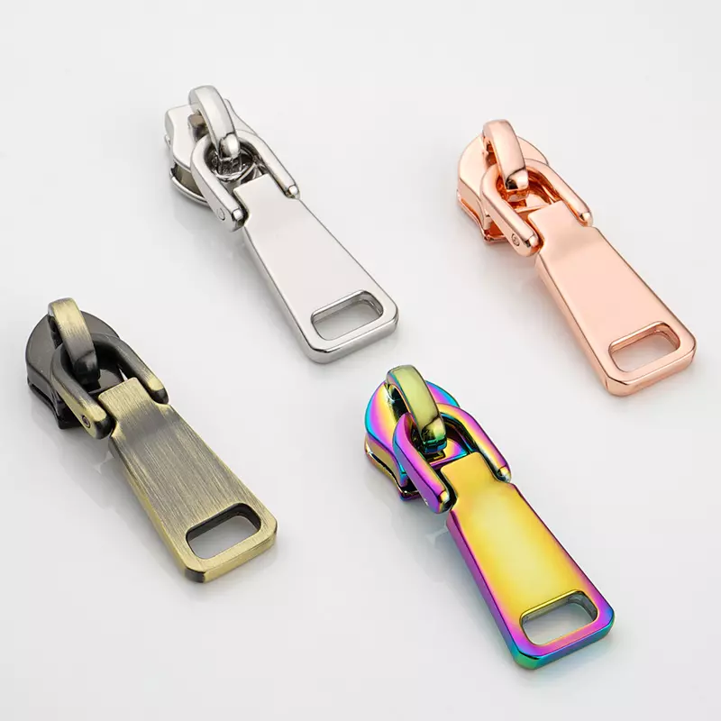 WYSE Zipper Puller Auto Lock Metal Cute Zipper Slider Metal Zip Puller Logos Custom Made Animal Zipper Pull For Bag Garment
