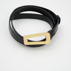 New Fashion Custom Belt color leather Pin Belt Lady Belt for women