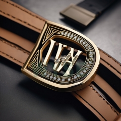 WYSE Original Design Belt Buckle New Fashion Custom Gold with Diamond Buckle Belt leather Pin Belt Lady Belt for women